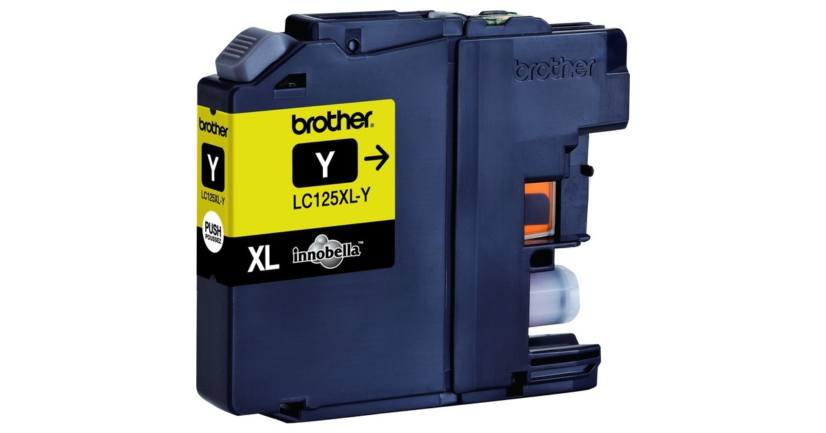 BrotherInkt LC-125XLY  (Geel)