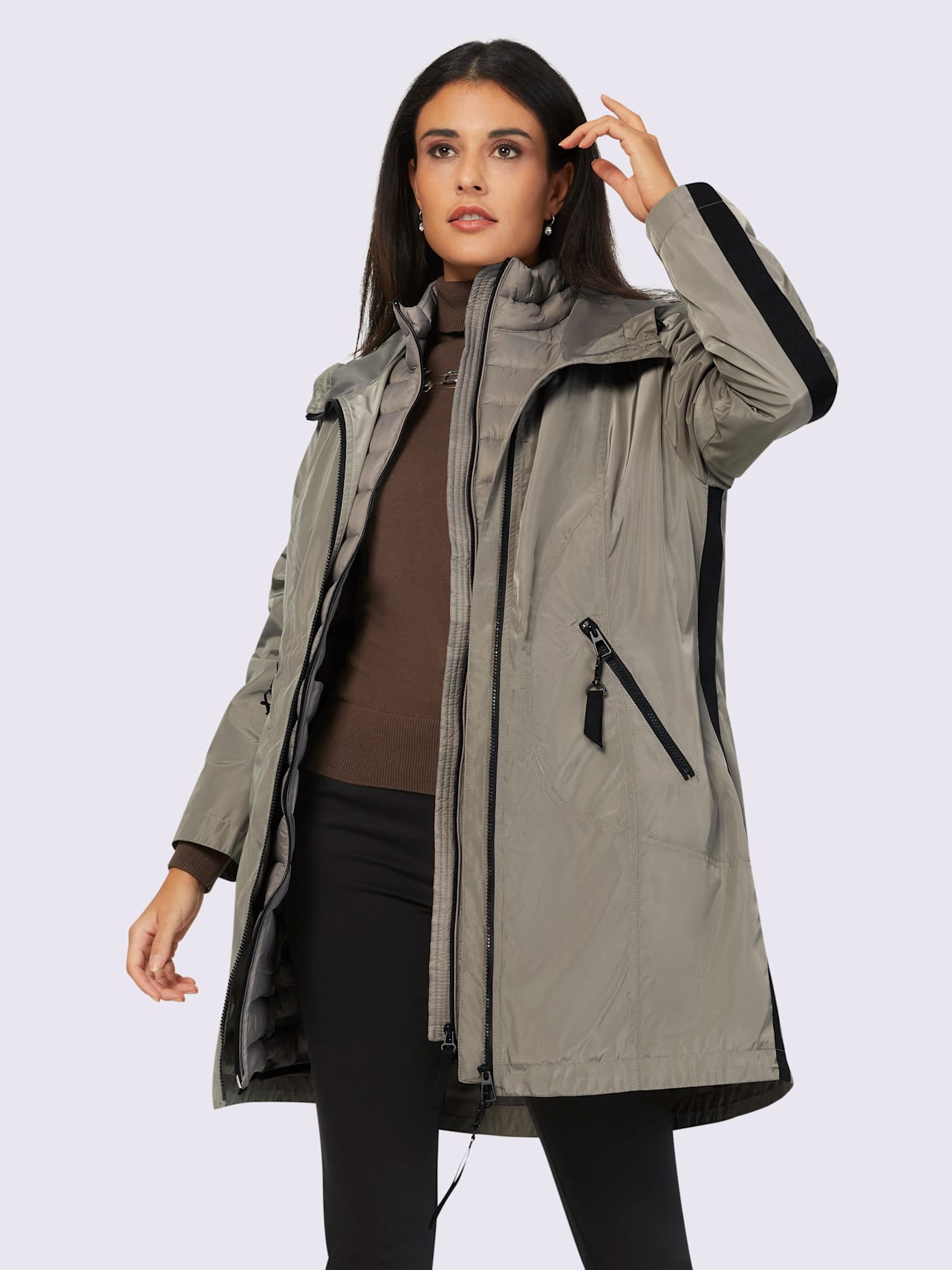 Manteau 2 en 1 manteau 4 saisons