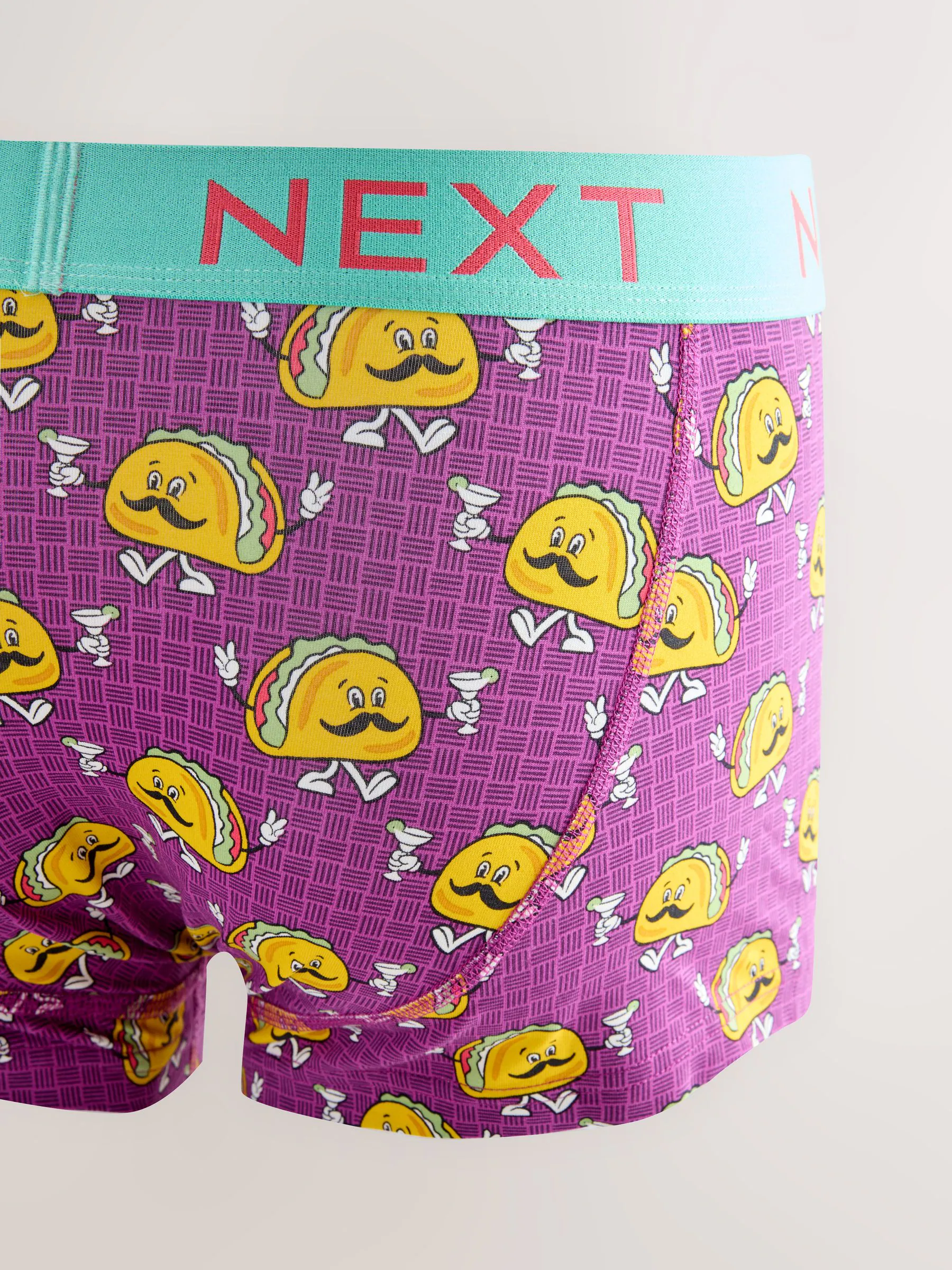 Bright Food Print - Verpakking van 5 - 5 Hipsterboxershorts