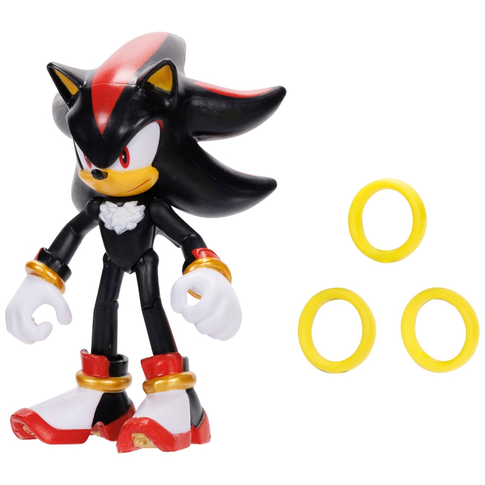 Sonic the Hedgehog 10cm Shadow mit drei Ringen
