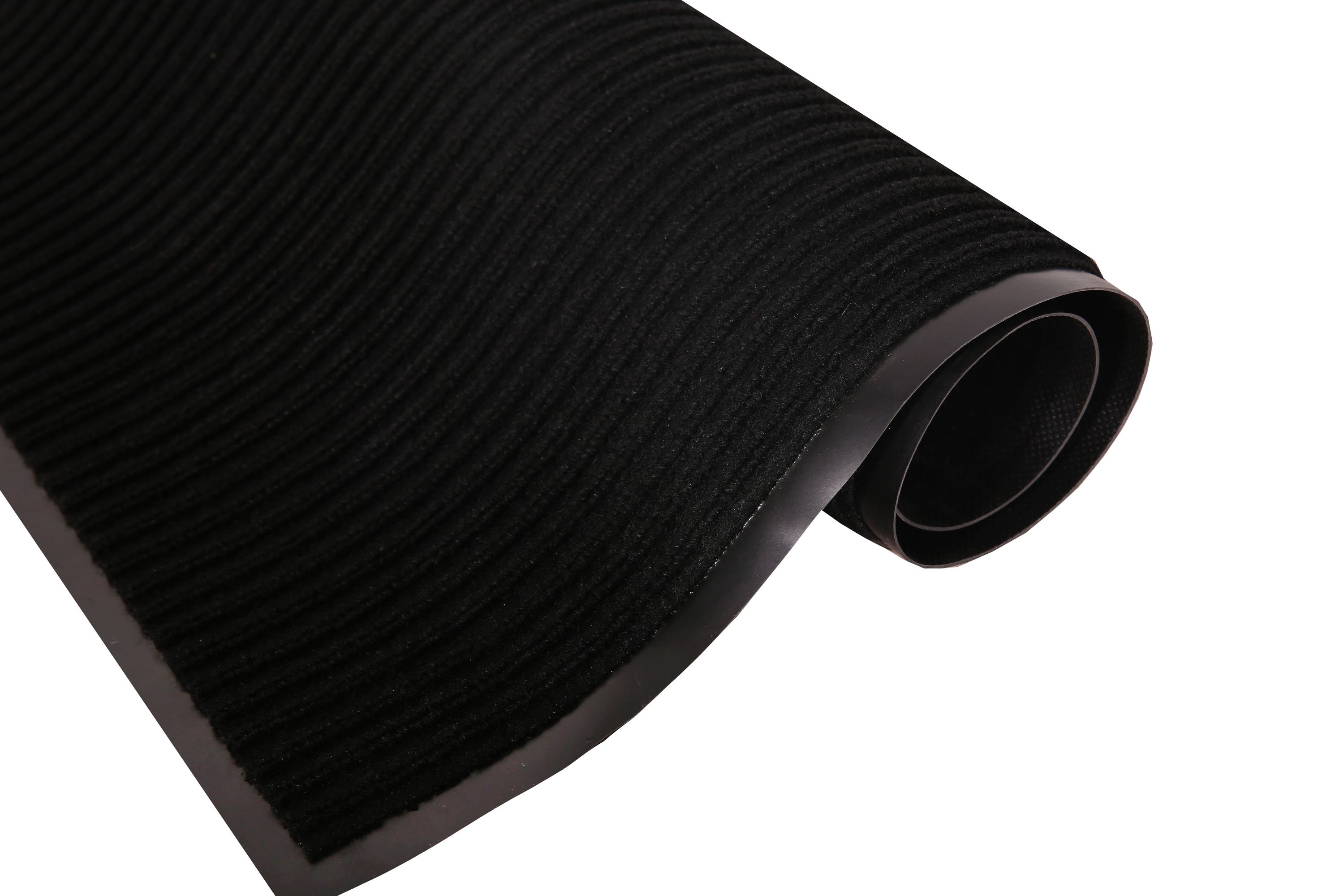 Fussmatte 90 x 60 cm schwarz