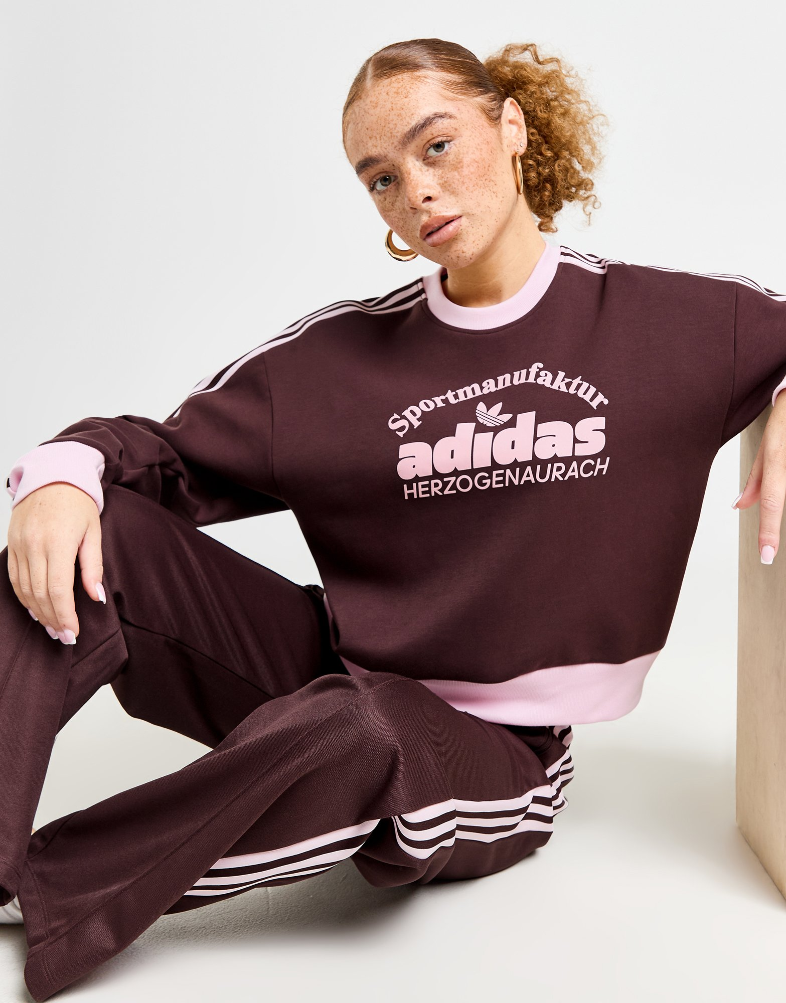 adidas Originals Sweat Retro 3-Stripes Femme