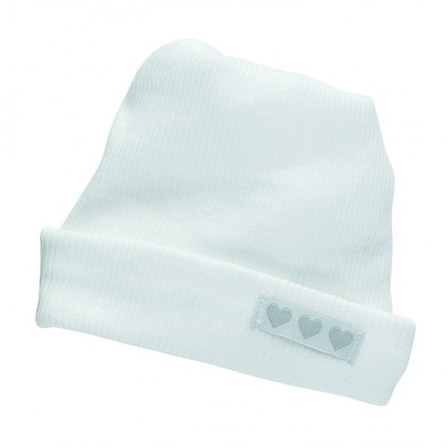 Bonnet de naissance Blanc Tubulaire - TROIS KILOS SEPT