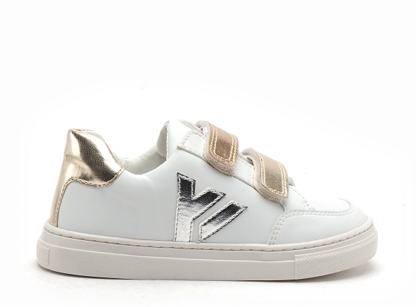 Bellamy basses enfant fillette game blanc