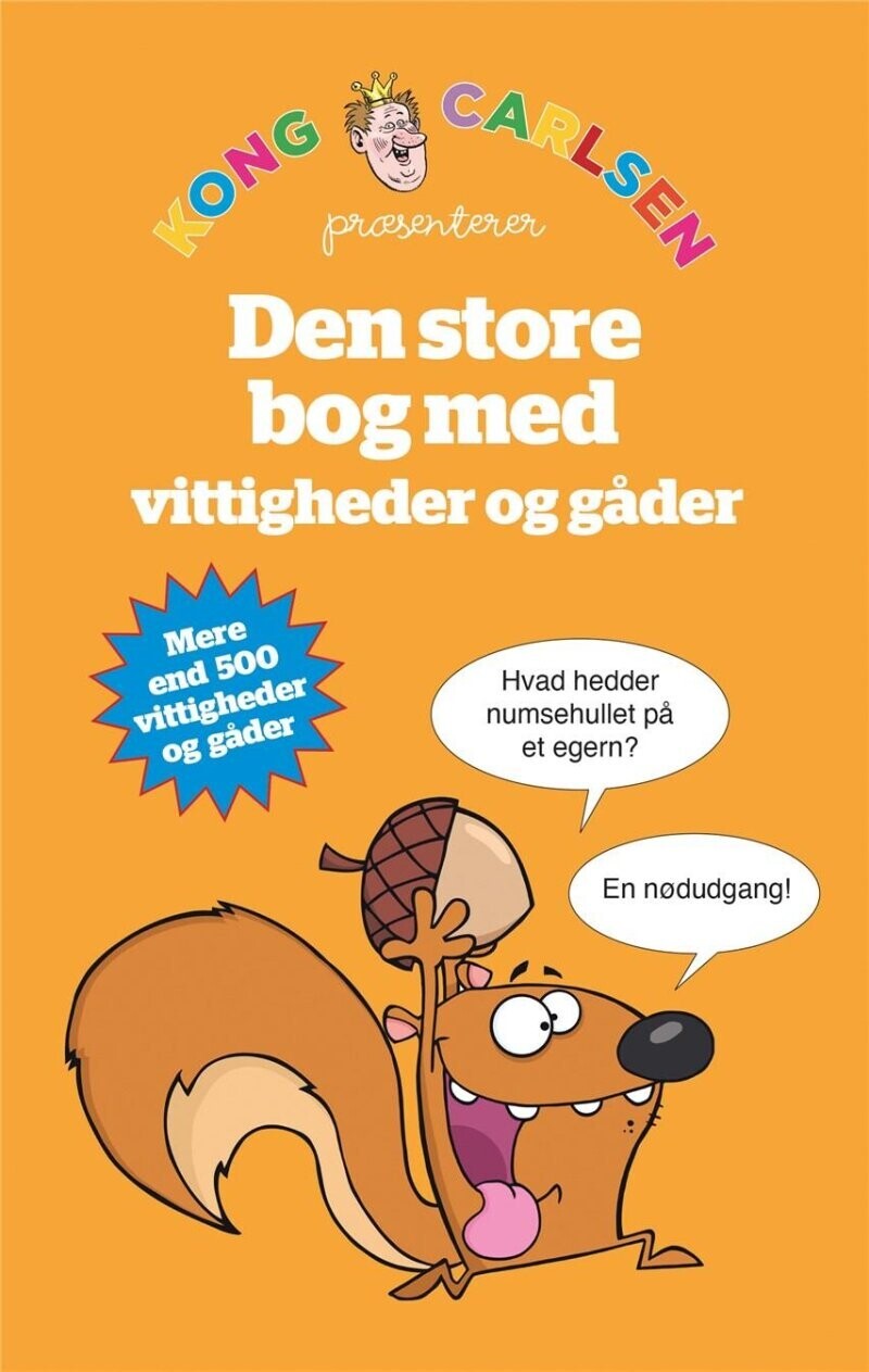 Kong Carlsen - Den Store Bog Med Vittigheder Og Gåder - Bog