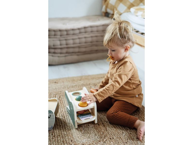 small foot Klopfspiel mit Xylophon «Safari» Holzspielzeug zum Klopfen und Musizieren