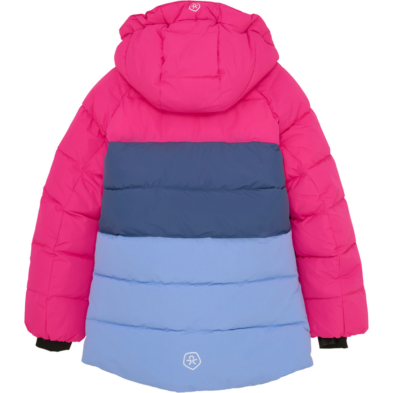 Color Kids Kinder Colorblock Ski Jacke
