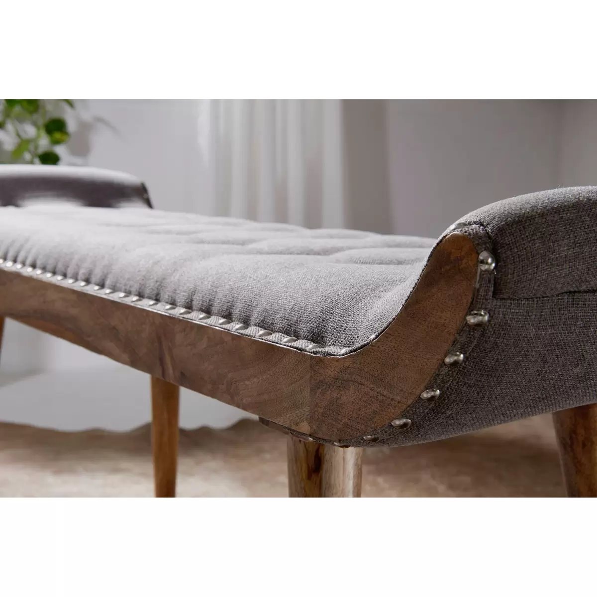 Sitzbank Grenoble braun,grau,natur
