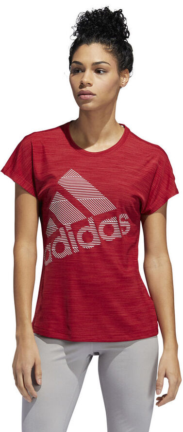 adidas Badge Of Sport Tee Rød