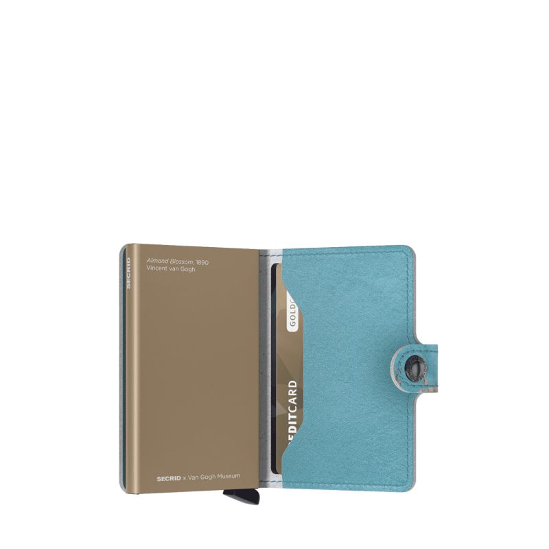 Porte-cartes Miniwallet Art anti-RFID 10.2 cm Almond Blossom
