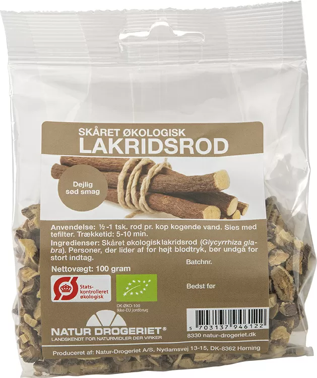 Natur-Drogeriet Lakridsrod Skåret Ø - 100 g.