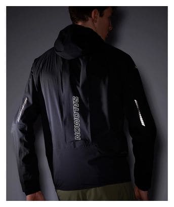 Veste imperméable Salomon S/Lab Ultra Noir Unisexe