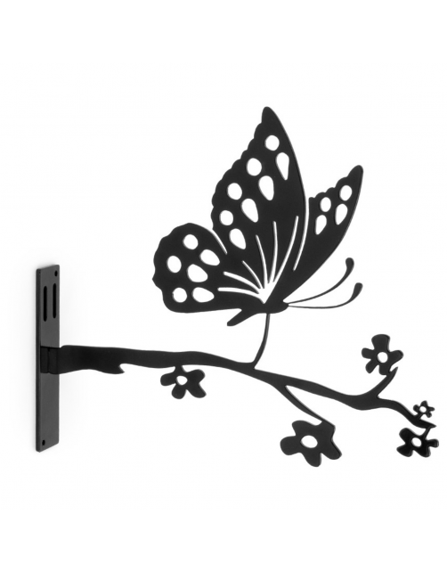Wildbird Metal Silhouette Vlinder - Tuindecoratie - Zwart