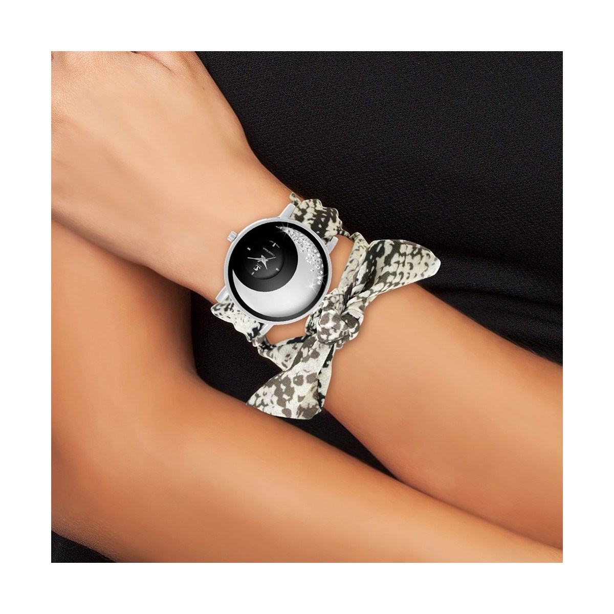 Montre Adriana foulard SC Crystal