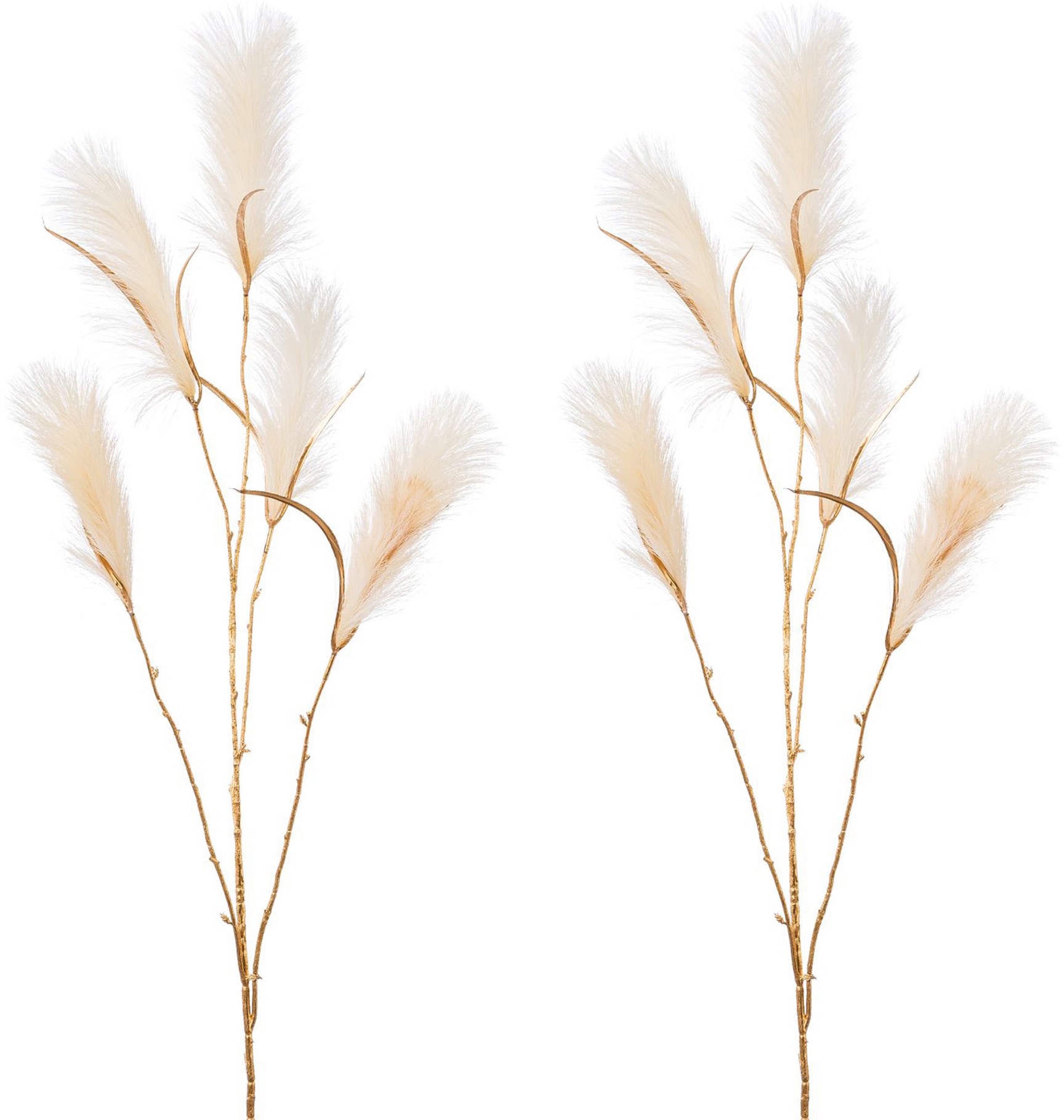 Creativ deco Winterliche Kunstpflanze »Weihnachtsdeko« 2er Set