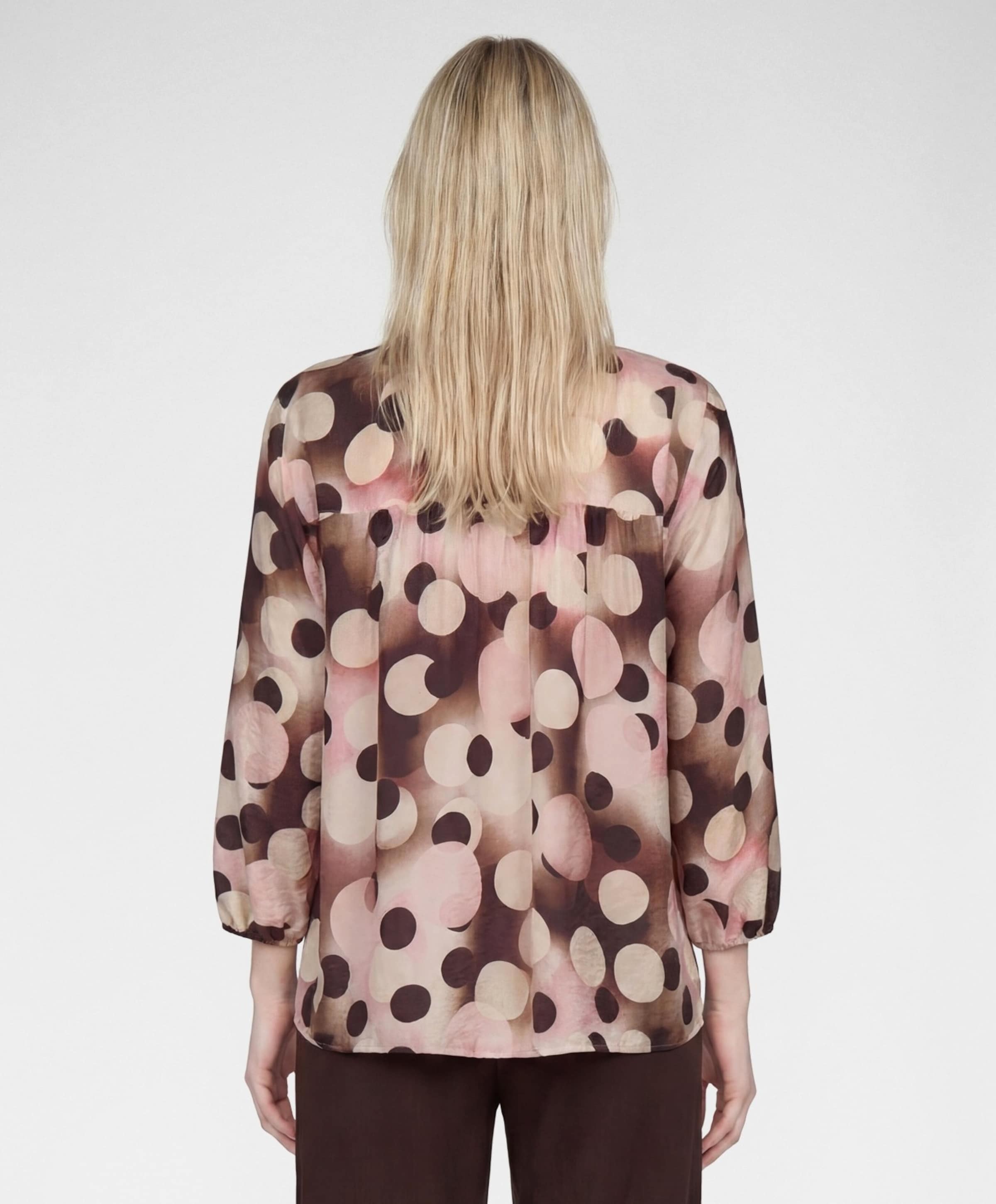 Rabe Dames blouse bruin