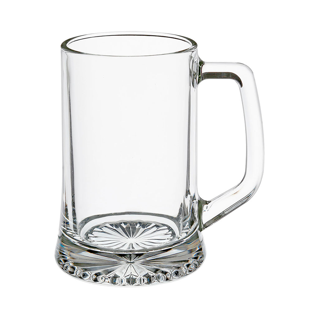 Lot de 4 verres à bière avec anse 32cl