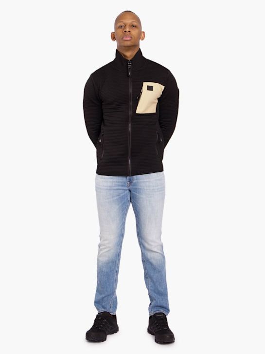 ICEPEAK Fleecejacke Schwarz