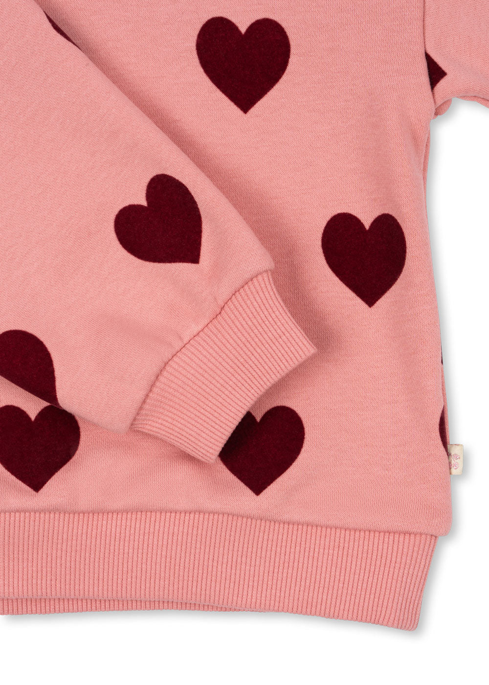 lou sweatshirt - coeur - 6M