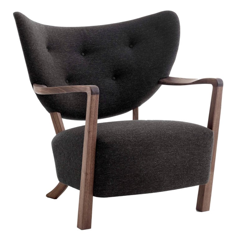 &tradition Wulff fauteuil walnoot hallingdal 376