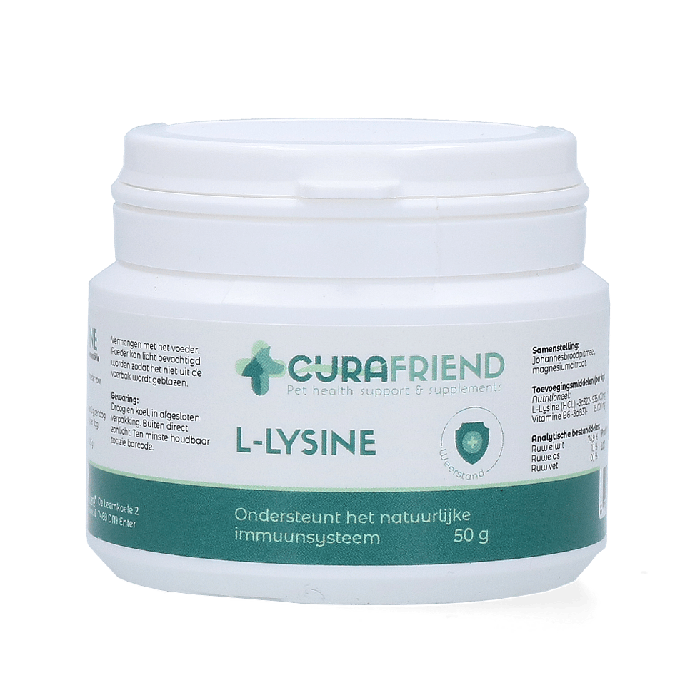 CuraFriend L-Lysine Kat | 50 gram | 12378