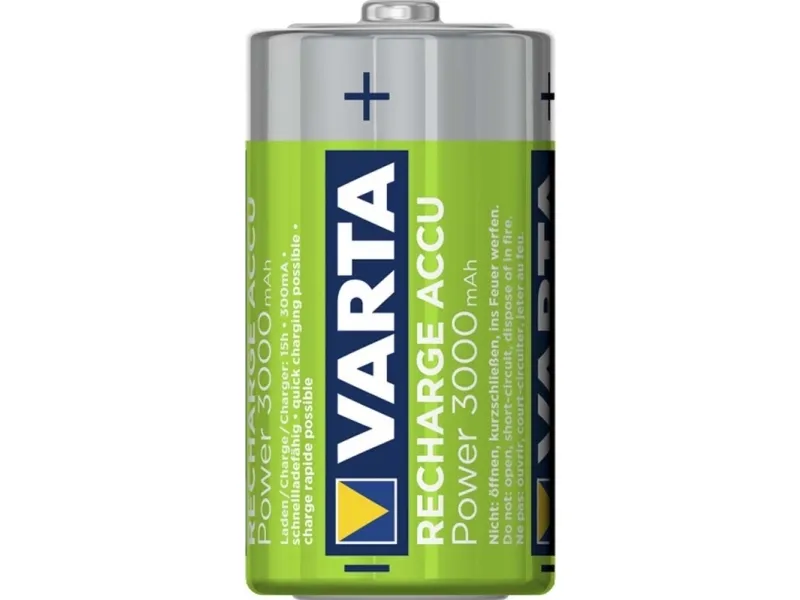 Varta Power Accu - Batteri 2 x C - NiMH - (genopladelige) - 3000 mAh