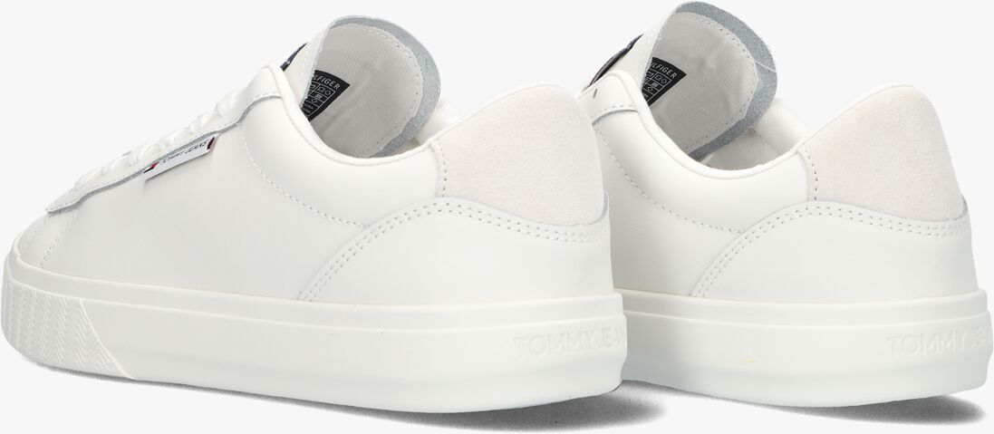 TOMMY JEANS witte tommy jeans lage sneakers tommy jeans cupsole