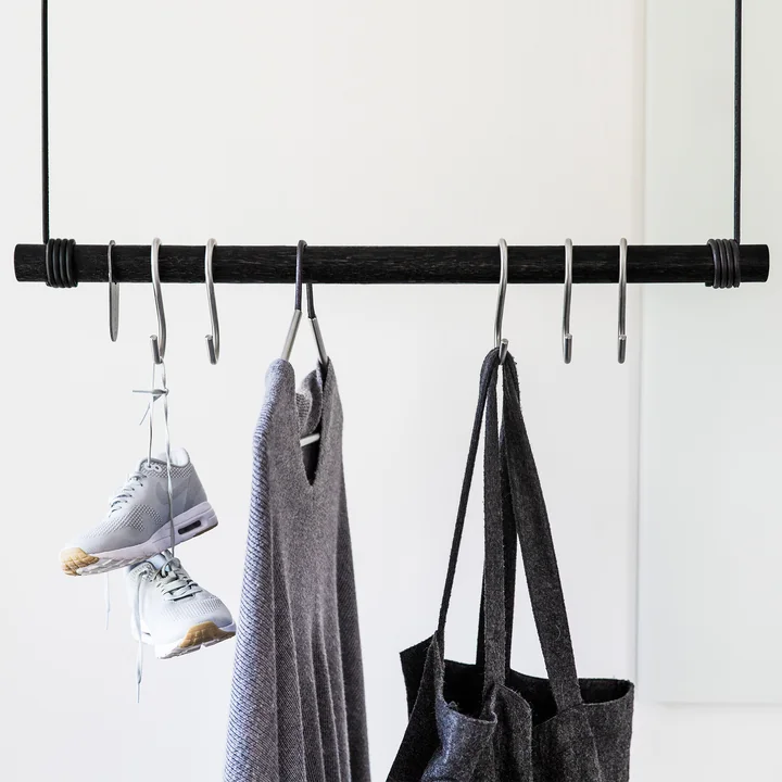 Lind DNA - S Hook Kleiderhaken, schwarz