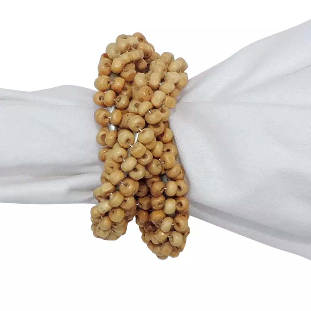 Serviettenring Wood Beads Ø 7 cm