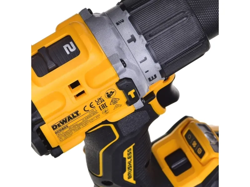 BOREMASKINE/DREV DEWALT DCD805P2T 18V 2X5,0AH BL TSTAK