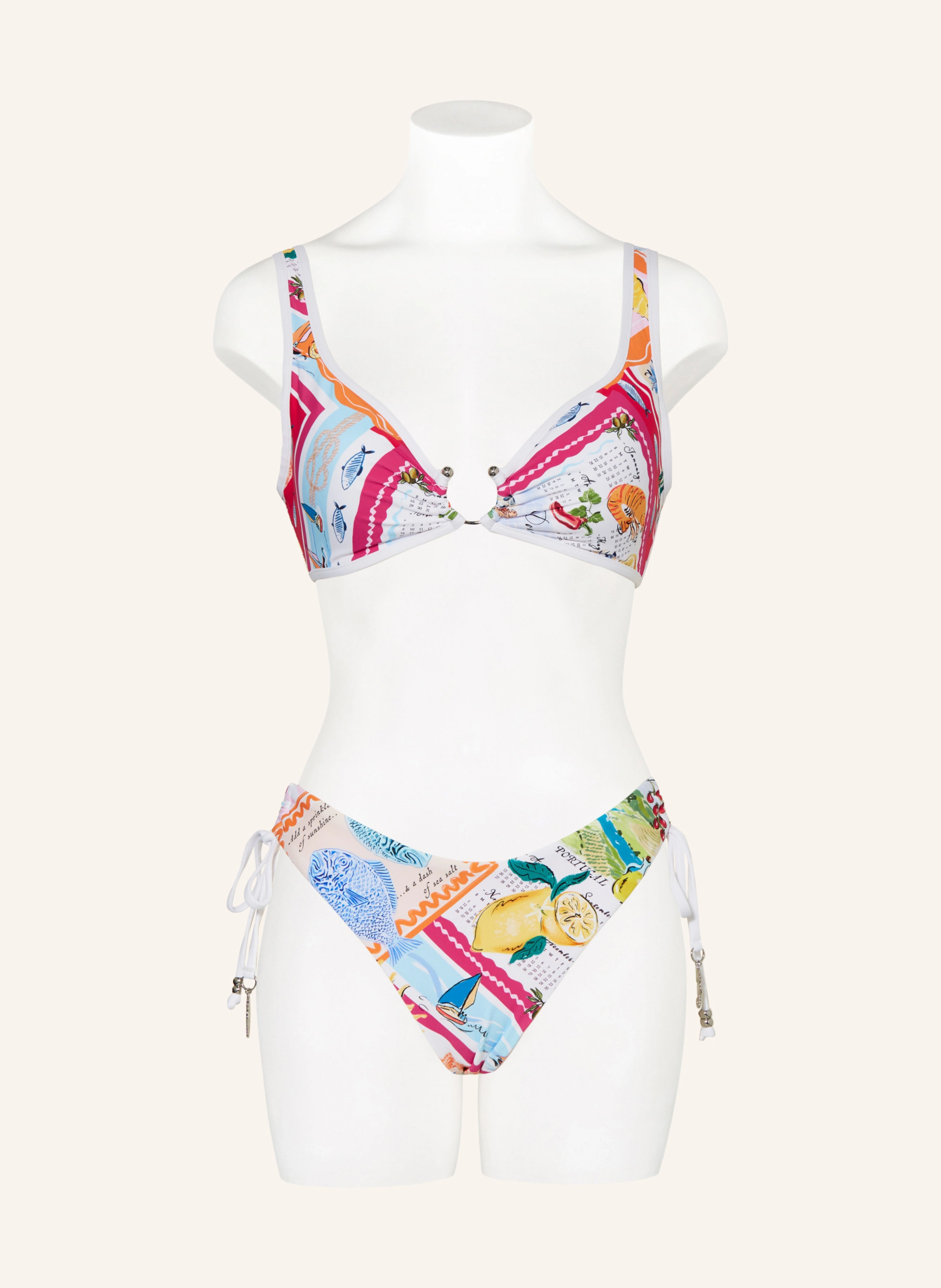 SEAFOLLY Bralette-Bikini-Top WISH YOU WERE HERE