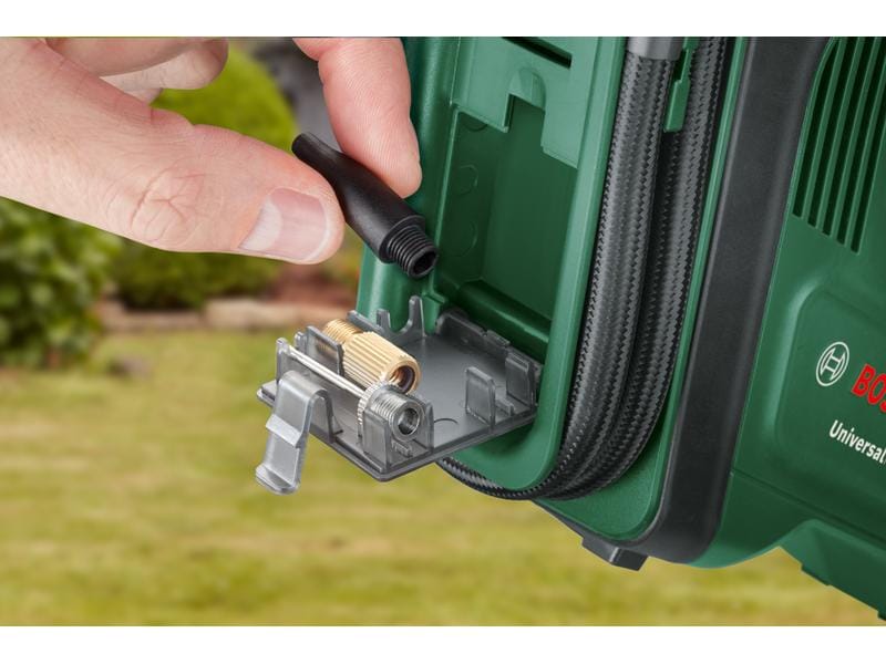 Bosch Akku-Druckluftpumpe UniversalPump 18 V Solo Schnelles Aufpumpen mit dem kraftvollen Akku-Kompressor von Bosch
