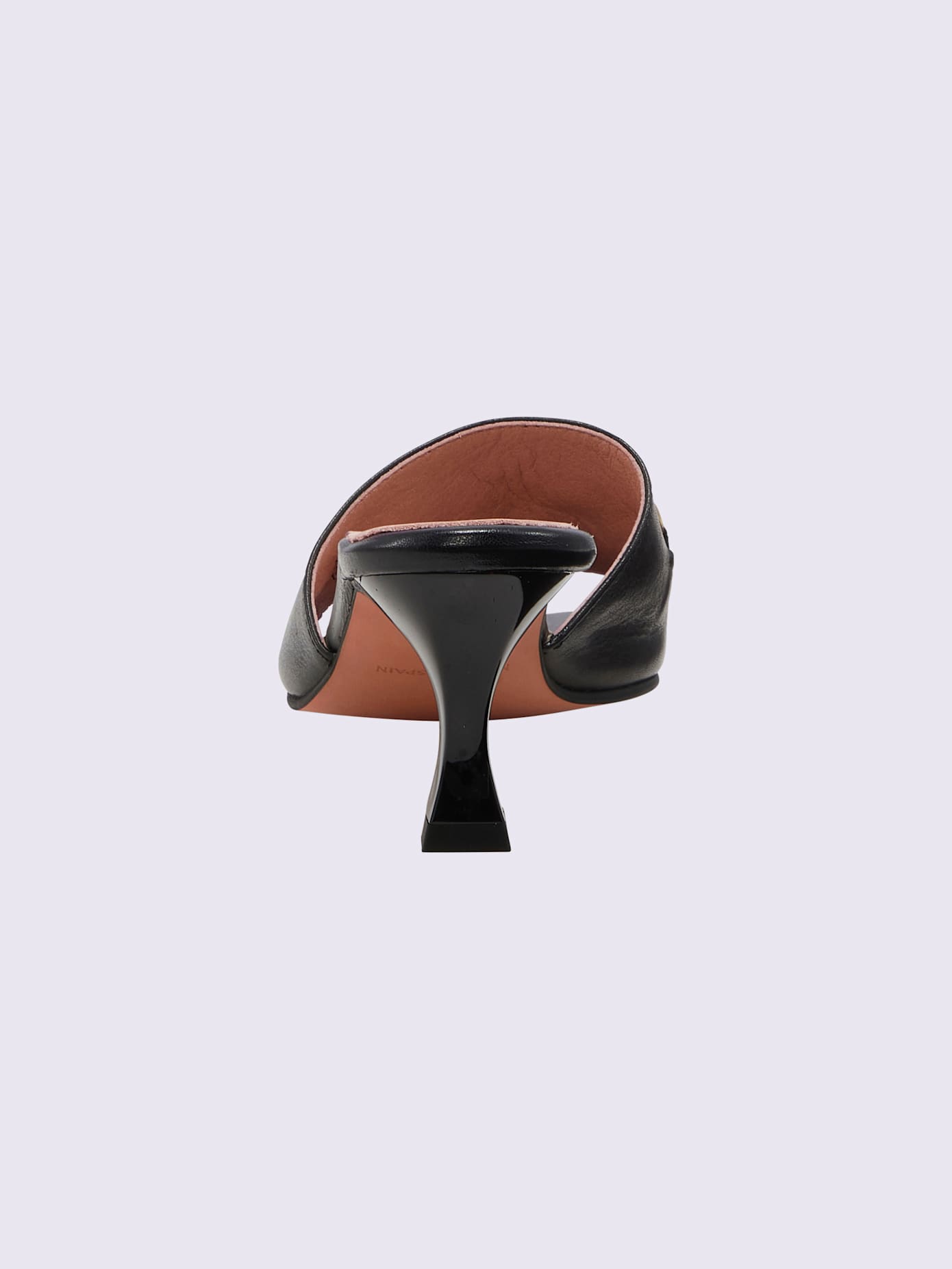 Mules cuir nappa de vache