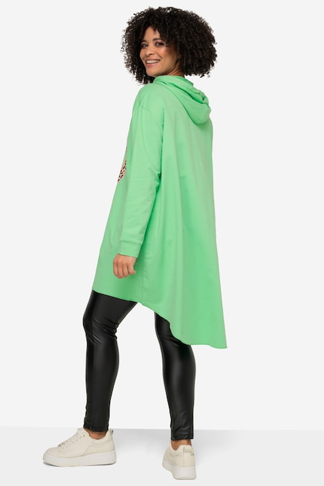 Sweatshirt, PEACE Zeichen, Rundhals, Langarm