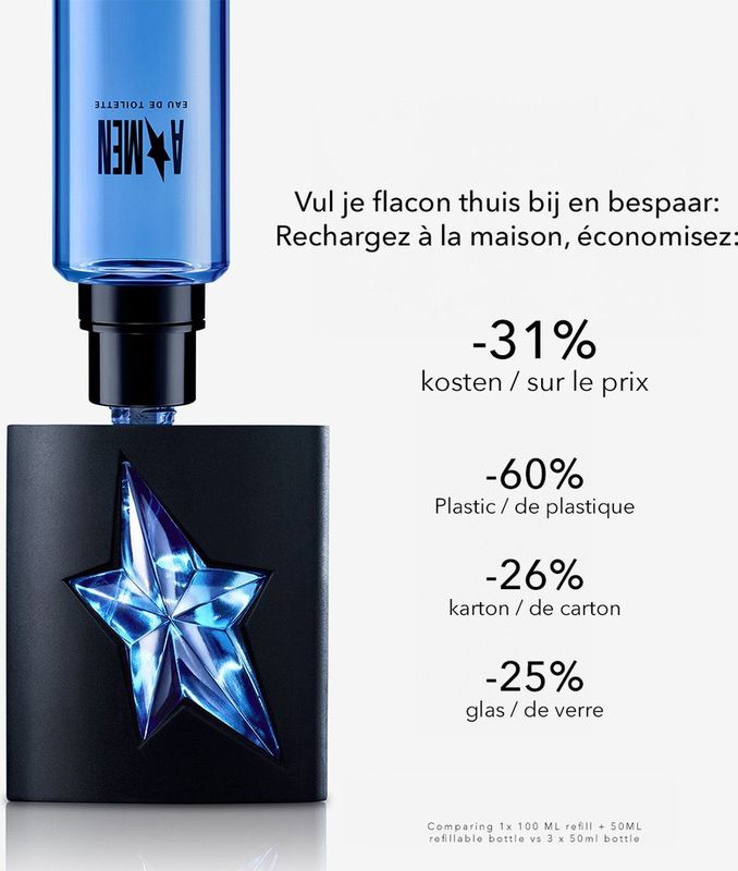 Mugler A-Men Eau de Toilette - 100ml