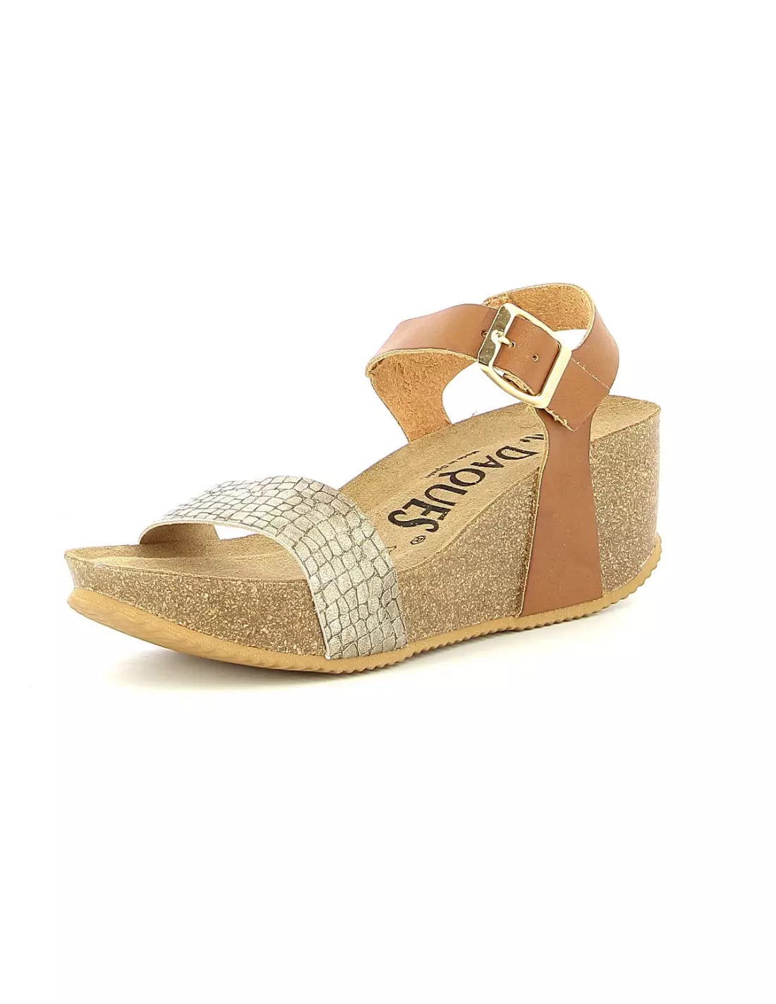 K DAQUES CAMELIS - Sandales & nu-pieds Platine