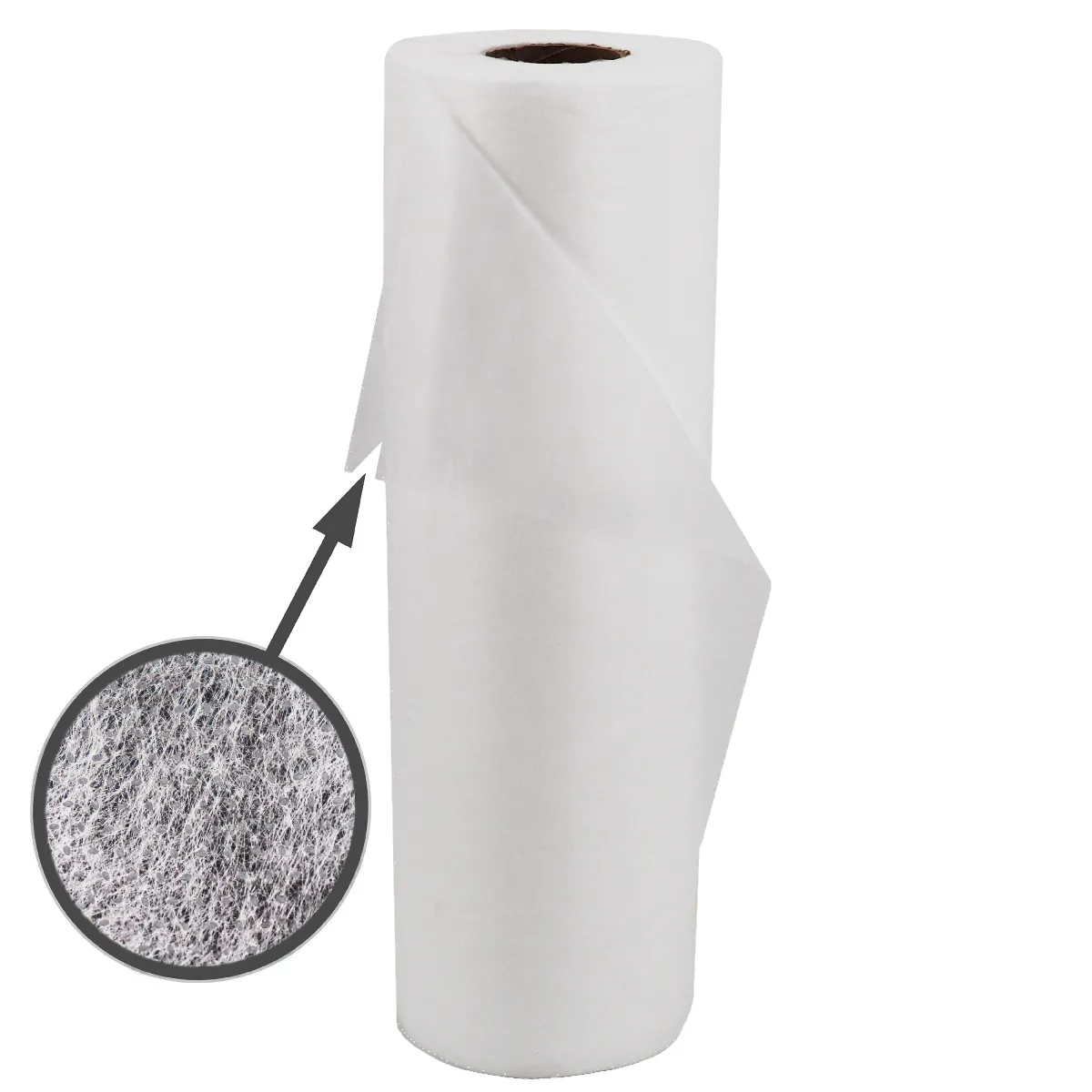 Non-tissé filtrant Aquagart 200 m x 50 cm - Blanc