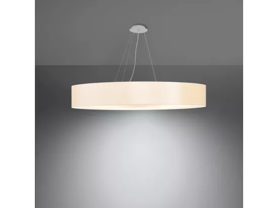 Sollux SKALA Suspension Cylindrique Blanc 100cm E27