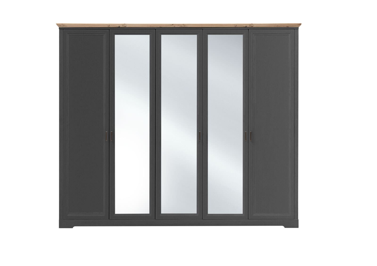 Kleiderschrank Jasmin 266 x 220 cm Anderson Pine/Abs. Artisan Eiche