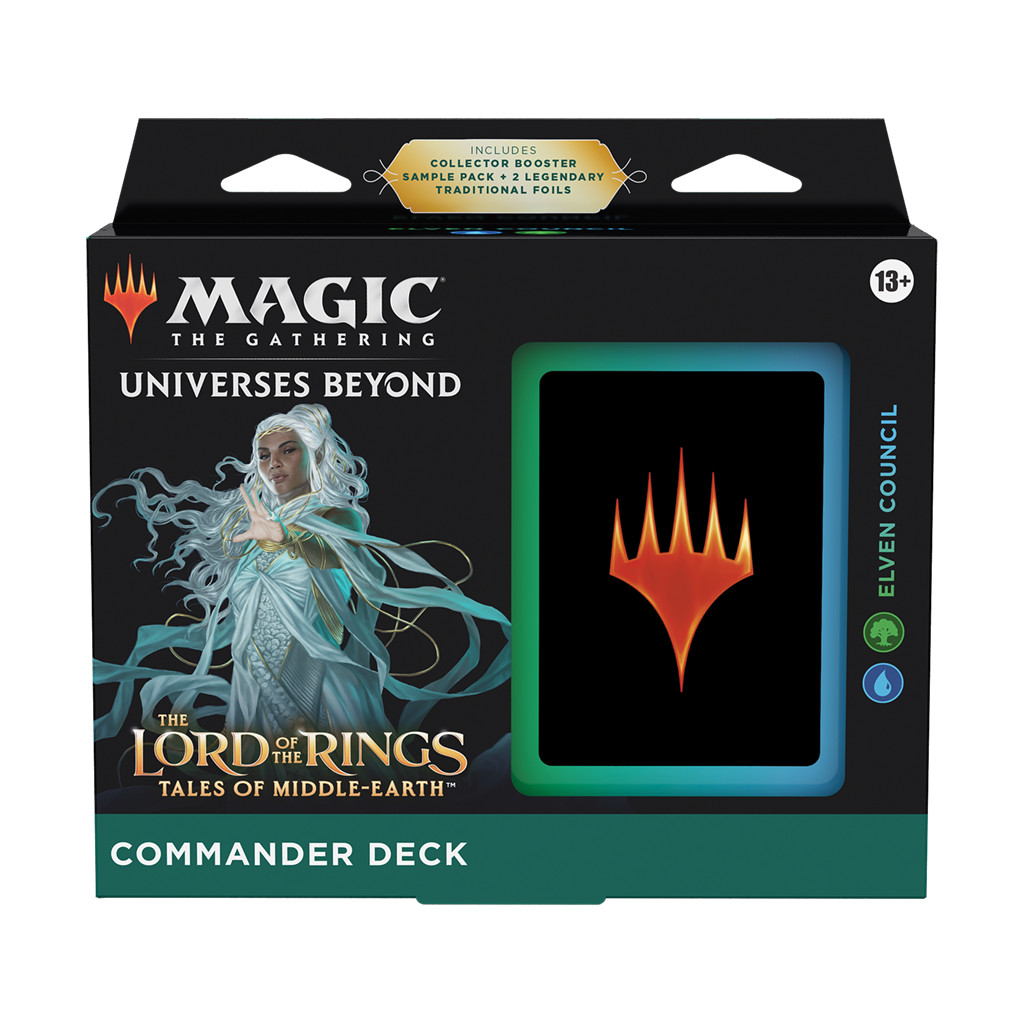 Magic The Gathering : The Lord of the Rings - Lot des 4 decks Commander