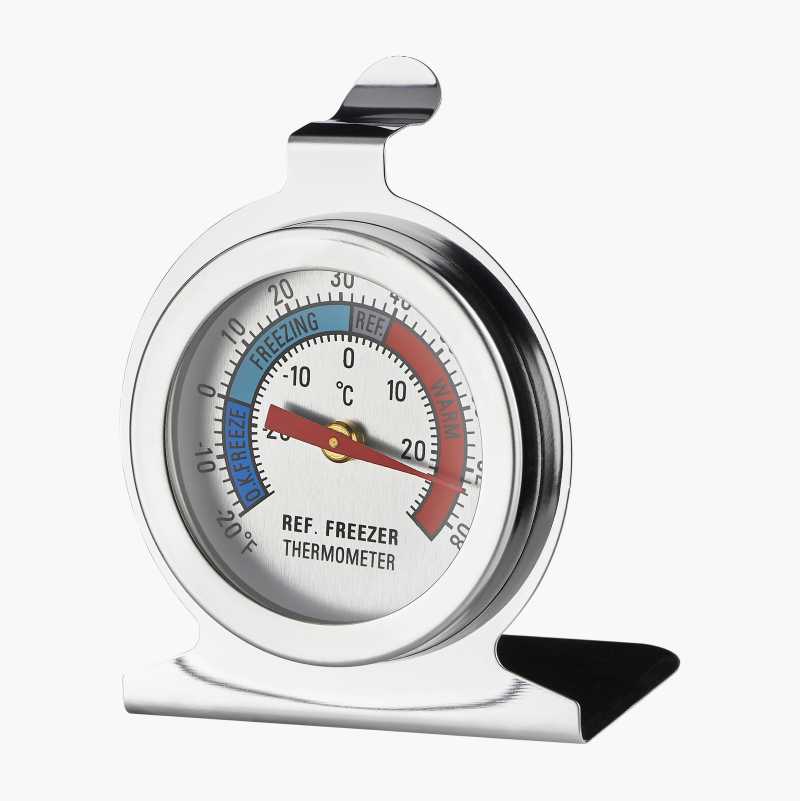 Kjøle- og frysetermometer, rundt