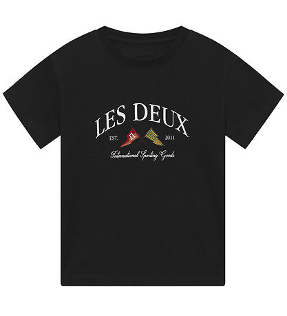 Les Deux T-Shirt - Ivy League - Schwarz