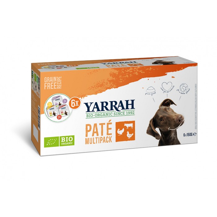 Yarrah multi-pack bio - Lot 6 x 150g