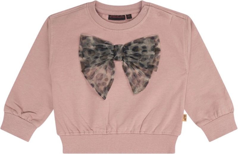 Bakkaboe meisjes sweater - Oud rose