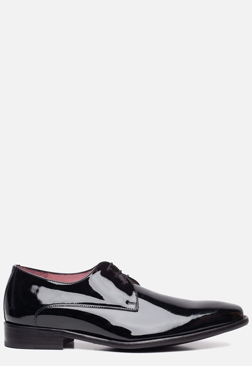 Floris van Bommel Veterschoenen zwart Leer 310331