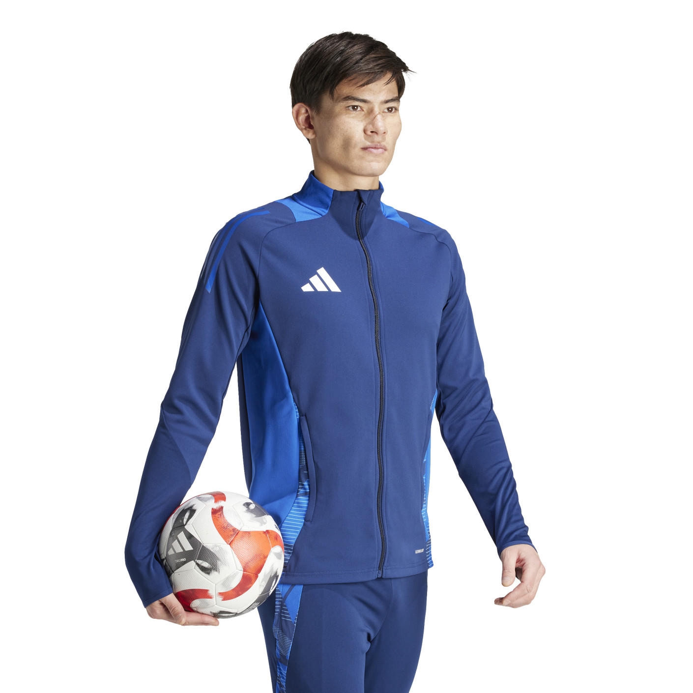 adidas Tiro 24 Competition Trainingspak Full-Zip Donkerblauw Blauw Wit
