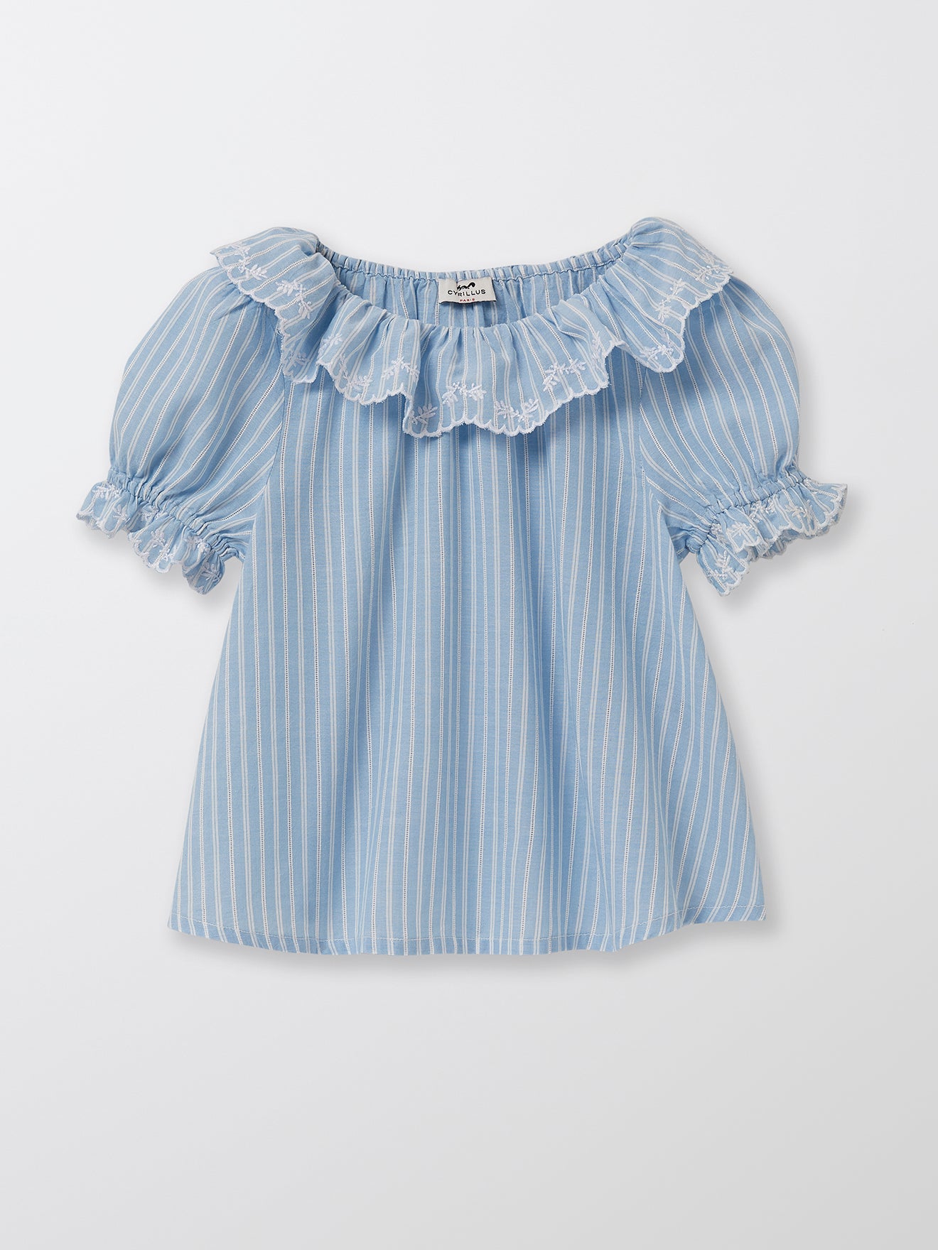 Blouse brodée Fille