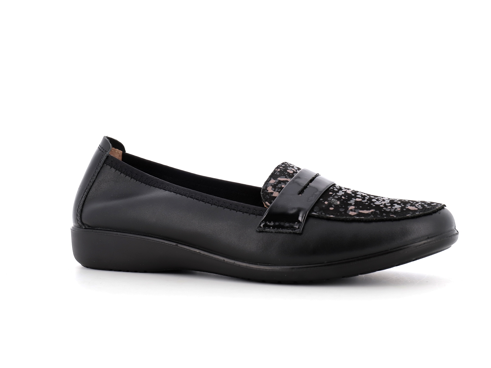 Inea-GABANT Cuir Noir Champagne