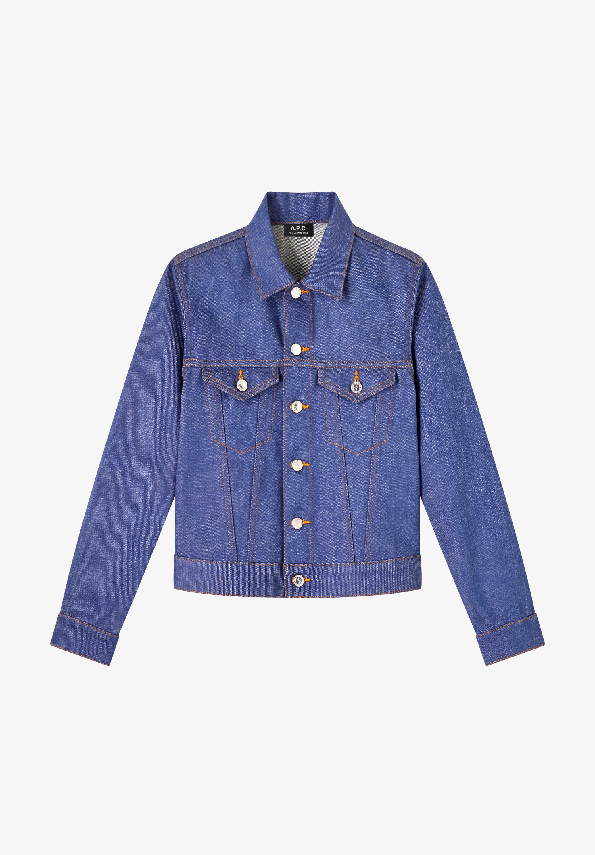 Veste bleue en denim japonais - Bleu