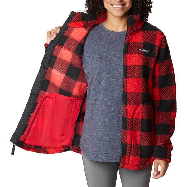 Veste polaire COLUMBIA WEST BEND FULL ZIP W RED LILY CHECK